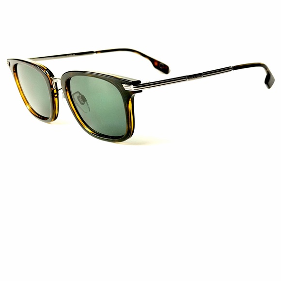 Burberry B 4395 3002/71 Havana Green 51 mm Authentic Sunglasses - Picture 7 of 8